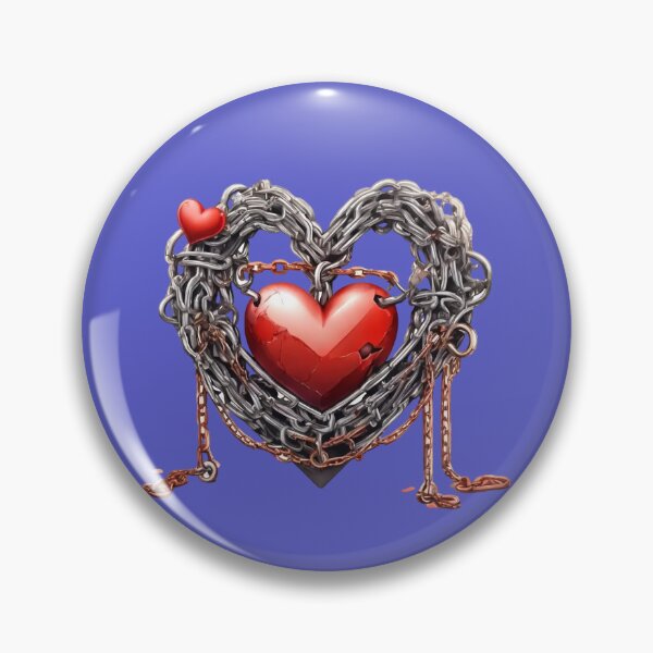 Item preview, Chain Locked Heart  designed and sold by Digiheart.