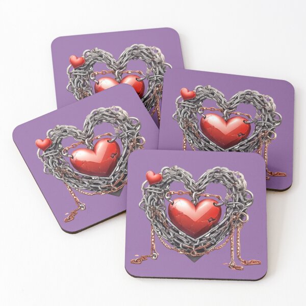 Item preview, Chain Locked Heart  designed and sold by Digiheart.