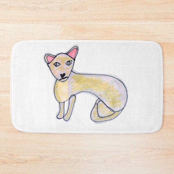 Item preview, Gray and Beige Devon Rex Cat designed and sold by WAE Center.