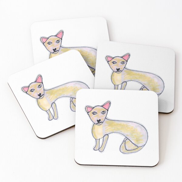 Item preview, Gray and Beige Devon Rex Cat designed and sold by WAE Center.