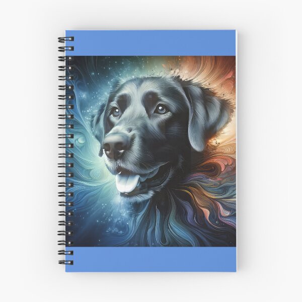 Item preview, Black Lab Dog Artistic Portrait Rendering designed and sold by CattyCornerPOD.