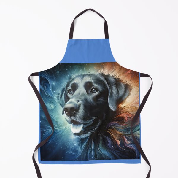Item preview, Black Lab Dog Artistic Portrait Rendering designed and sold by CattyCornerPOD.