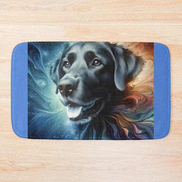 Item preview, Black Lab Dog Artistic Portrait Rendering designed and sold by CattyCornerPOD.