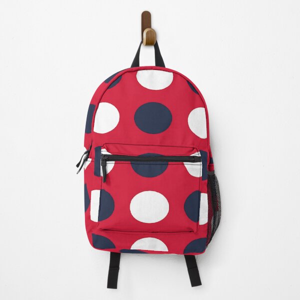Item preview, NAVY BLUE, WHITE and RED Symmetrical POLKA DOTS  designed and sold by RachelMacht.
