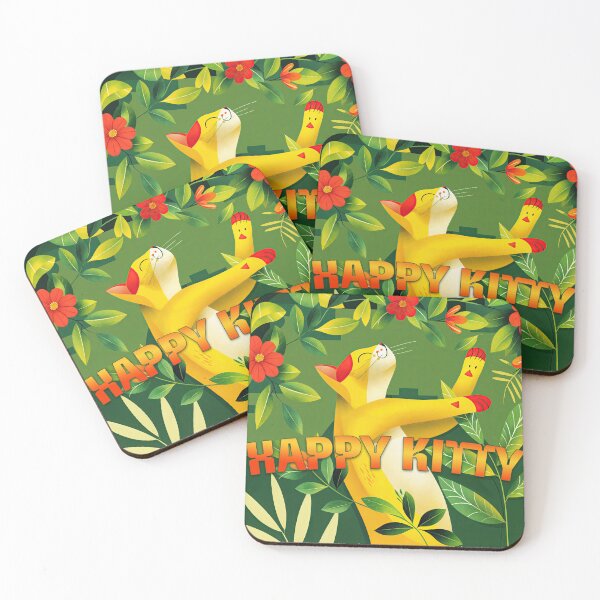Item preview, Sticker T-shirt Design: Happy Kitty designed and sold by ForeverPrintsOK.