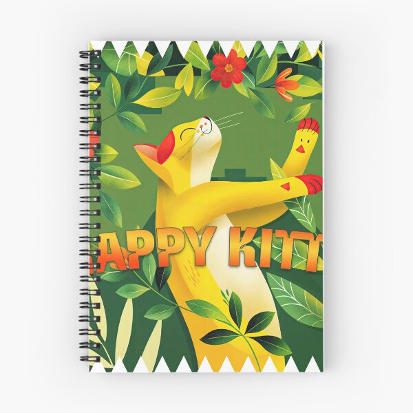 Item preview, Sticker T-shirt Design: Happy Kitty designed and sold by ForeverPrintsOK.
