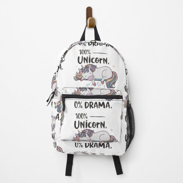 Item preview, Funny Unicorn Quote :100% unicorn 0% drama designed and sold by venavar.