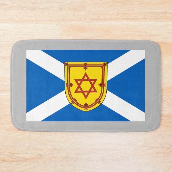 Item preview, Scottish Saltire Flag with Star of David Shield (bratach shalainn na h-Alba le rionnag de sgiath Dhaibhidh) designed and sold by JonathanR1994.