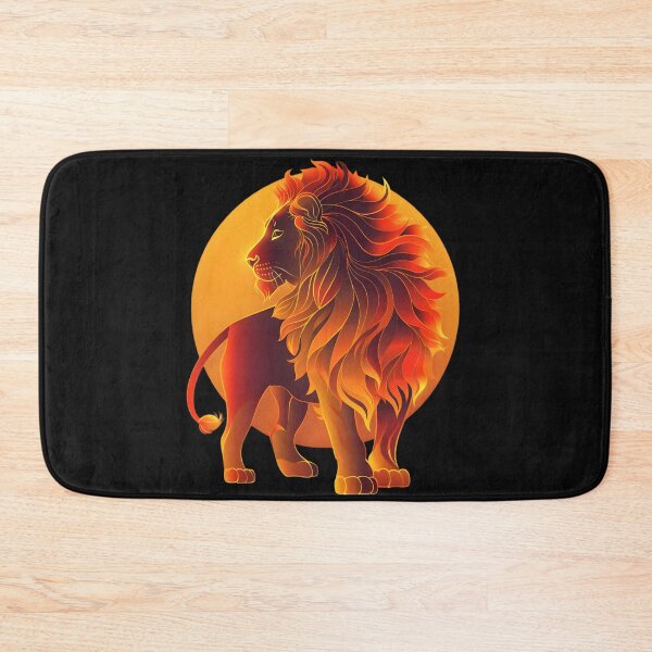 Item preview, Regal Roar: Minimalist Lion Silhouette designed and sold by AI-Only Creations.
