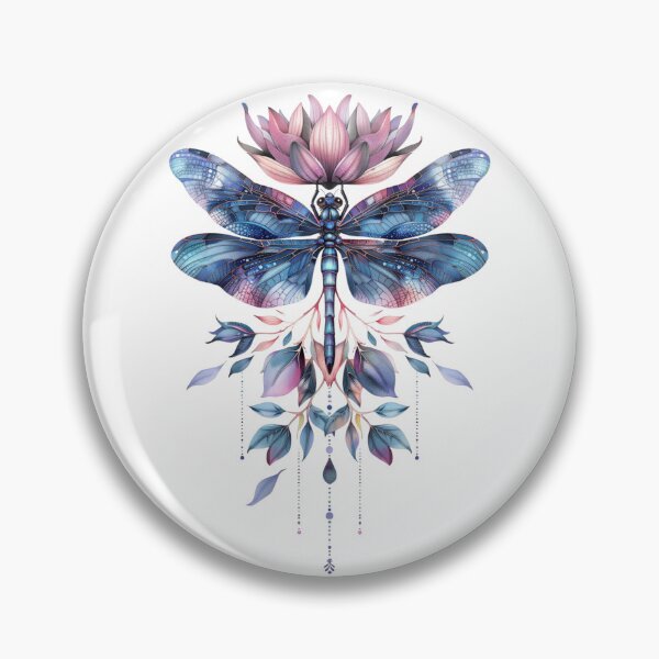 Item preview, Traditional Dragonfly Tattoo design designed and sold by Authentic-Merch.
