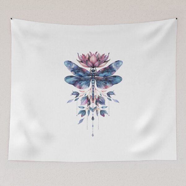 Item preview, Traditional Dragonfly Tattoo design designed and sold by Authentic-Merch.