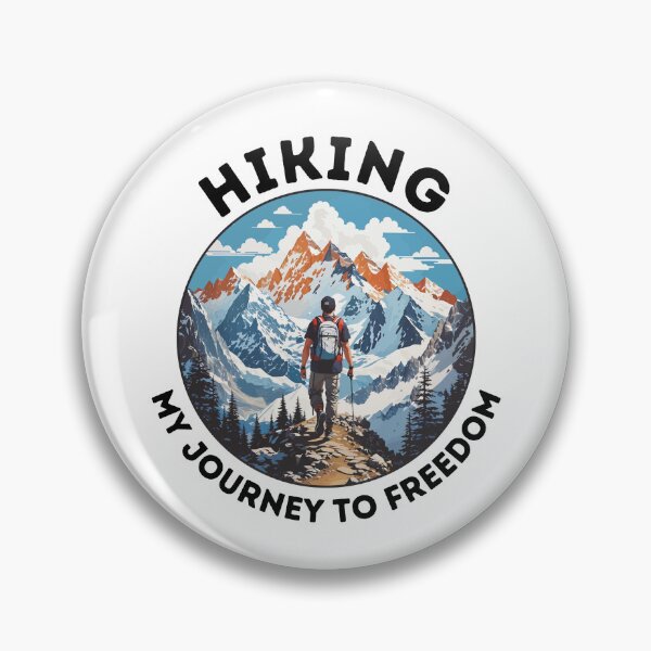 Item preview, Hiking my Journey to Freedom designed and sold by ErSaSolutions.