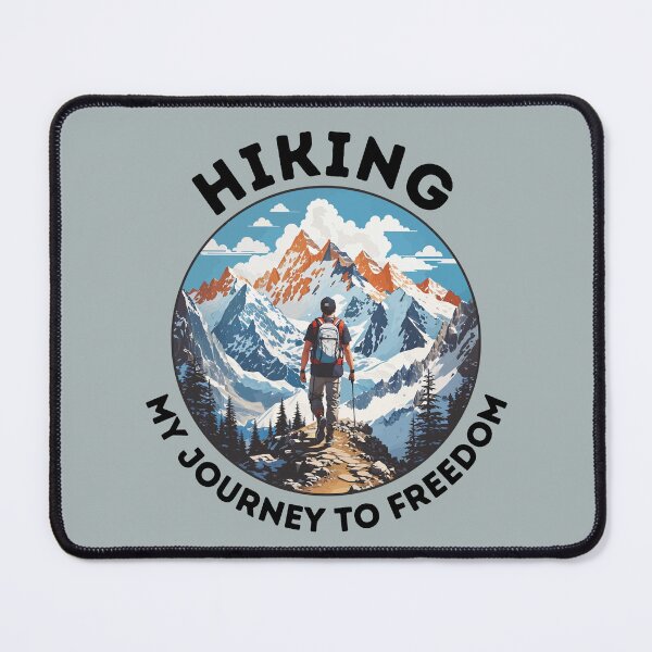Item preview, Hiking my Journey to Freedom designed and sold by ErSaSolutions.