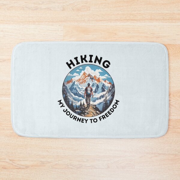 Item preview, Hiking my Journey to Freedom designed and sold by ErSaSolutions.