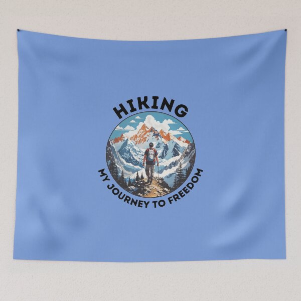 Item preview, Hiking my Journey to Freedom designed and sold by ErSaSolutions.