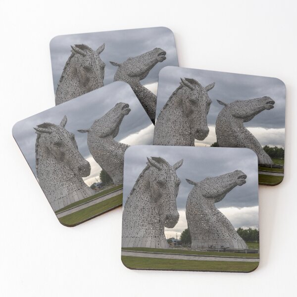 Item preview, The Kelpies horses in Scotland designed and sold by pietrofoto.