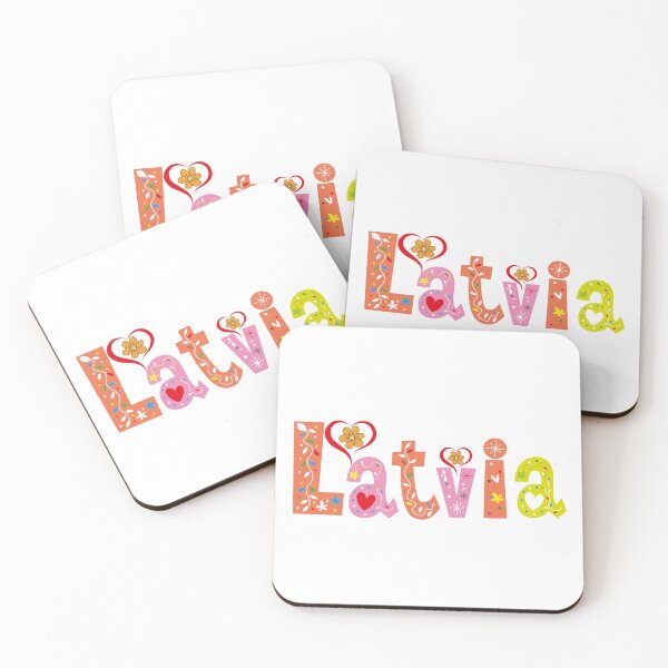 Item preview, Personalized Latvia Name designed and sold by Art-Essa.