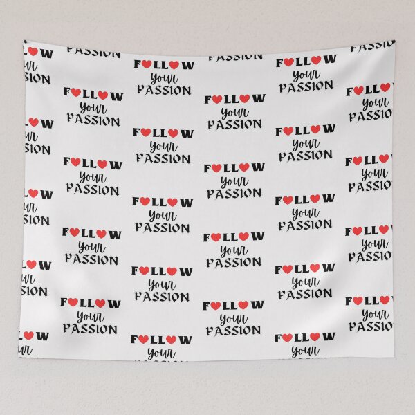 Item preview, Copy of Follow your passion on white designed and sold by Kalpa.