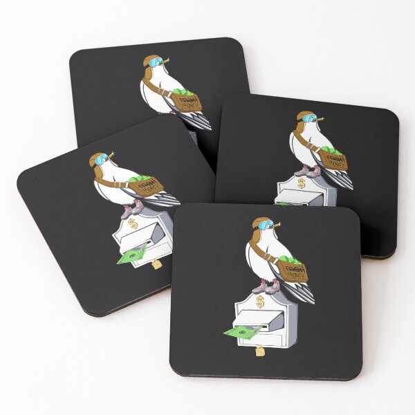 Item preview, carrier pigeon designed and sold by Sulffiti.