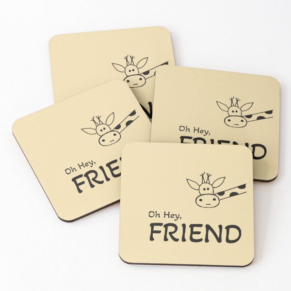 Item preview, Oh Hey, Friend designed and sold by RabeeasArtSpace.