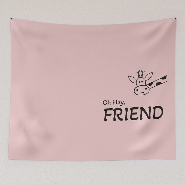 Item preview, Oh Hey, Friend designed and sold by RabeeasArtSpace.