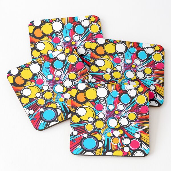 Item preview, Energetic Pop Art Abstraction 3 designed and sold by Tom-Johnson.