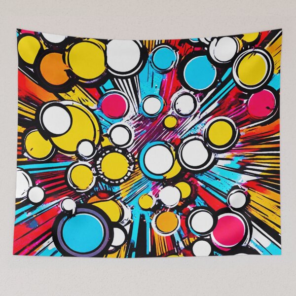 Item preview, Energetic Pop Art Abstraction 3 designed and sold by Tom-Johnson.