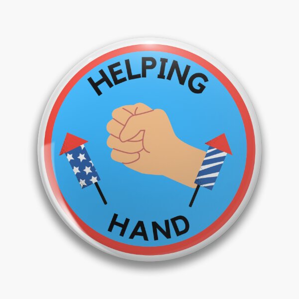 Item preview, Helping Hand | Camp Morningwood Badge designed and sold by renrenrenrenren.