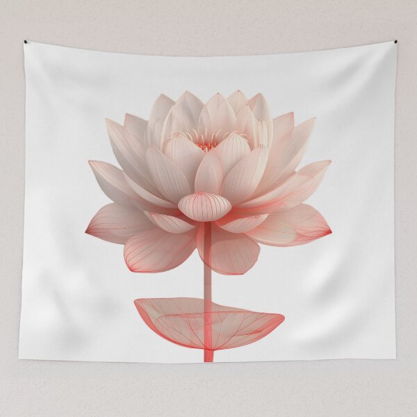 Item preview, Zen Blossom: Minimalist Lotus Flower designed and sold by AI-Only Creations.