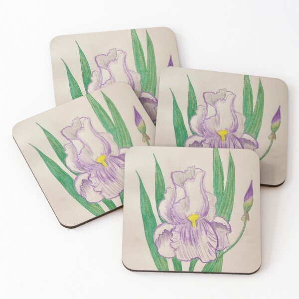 Item preview, Purple Iris designed and sold by ArteAlegre.