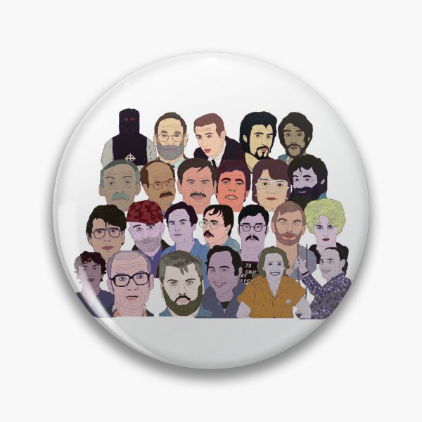 Item preview, true crime serial killers mugshots collage blank  designed and sold by elkingtit.