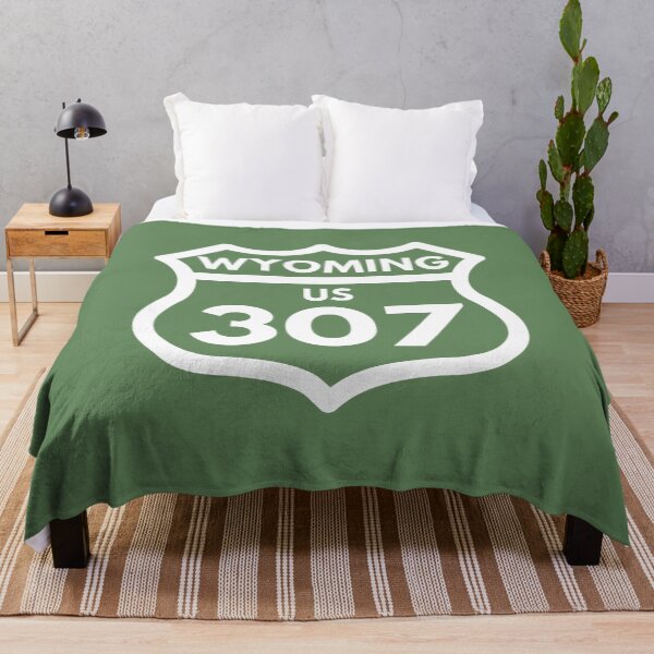 Item preview, Wyoming 307 (Interstate Sign Design) 03d white designed and sold by Gilby-Designs.