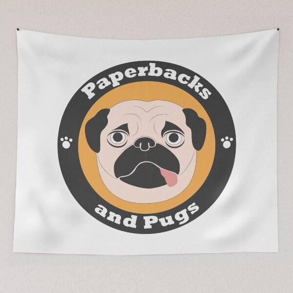 Item preview, David Sodergren Paperbacks and Pugs logo designed and sold by paperbacksnpugs.