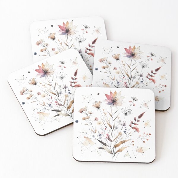 Artikelvorschau, Lebendige Aquarell-Blumenkunst - Einfache und doch elegante Blumendesigns entworfen und verkauft von MiszungART.
