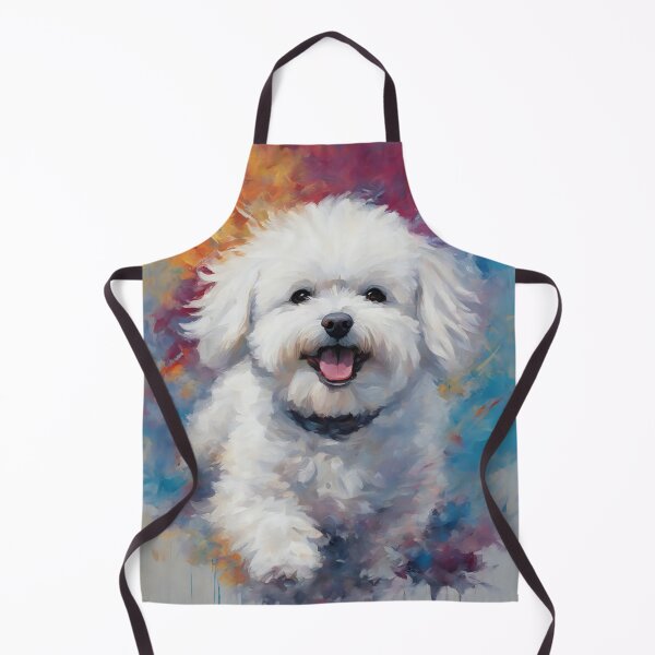 Item preview, Happy Bichon Frise Pup designed and sold by Mindy Guidry.