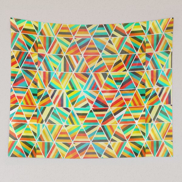 Item preview, Multicolor triangle designed and sold by UZRWRLD .
