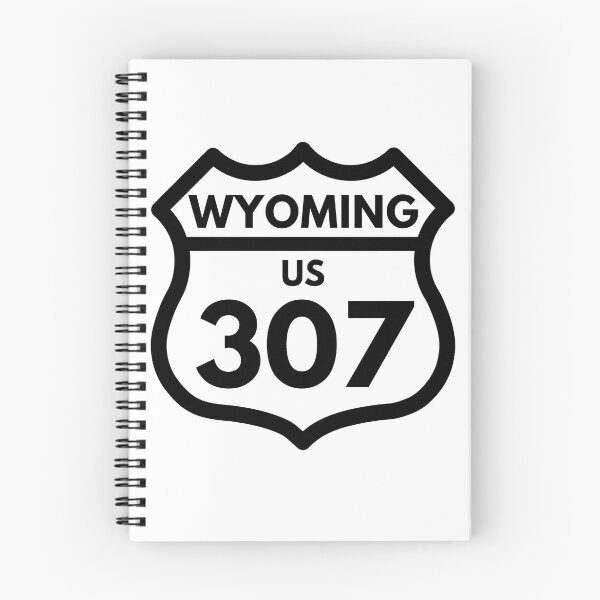 Item preview, Wyoming 307 (Interstate Sign Design) 03e  decal designed and sold by Gilby-Designs.
