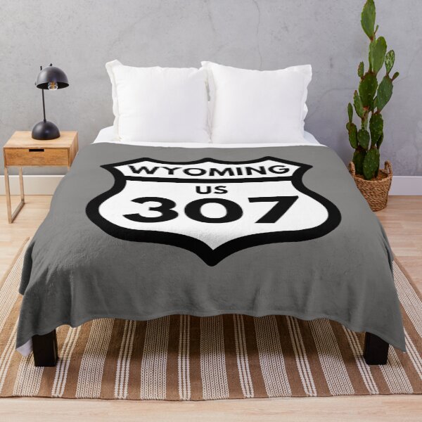 Item preview, Wyoming 307 (Interstate Sign Design) 03e decal designed and sold by Gilby-Designs.