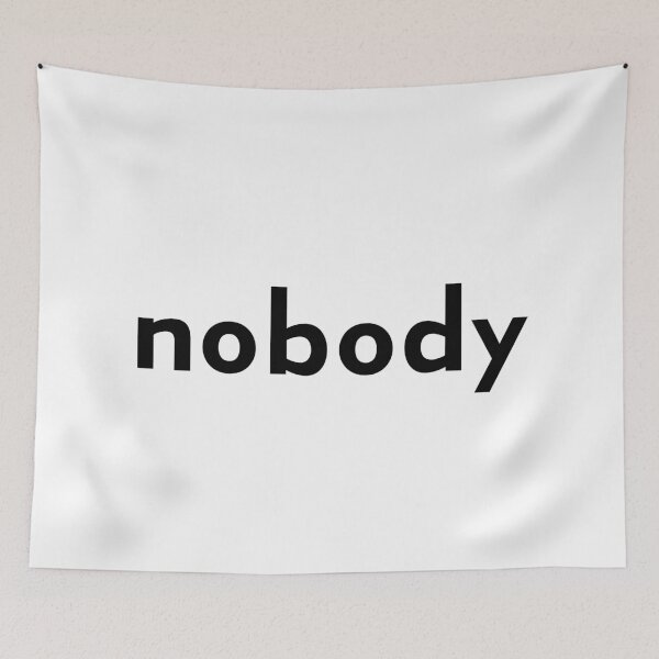 Item preview, Nobody designed and sold by RedCircleArt.