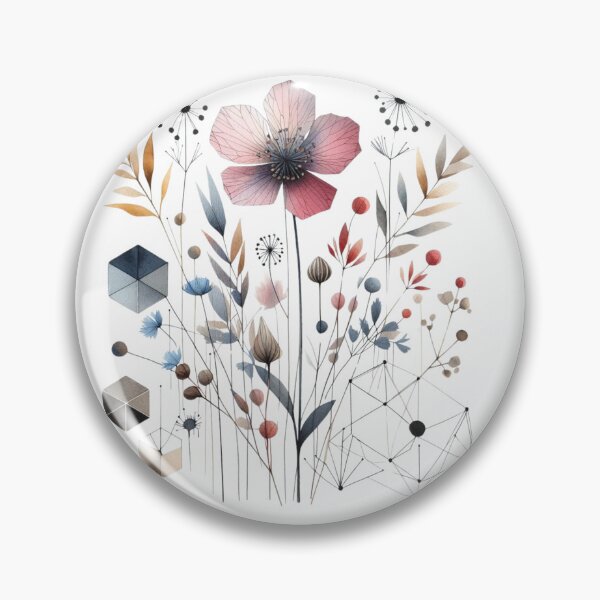 Item preview, Vibrant Watercolor Floral Art - Simple Yet Elegant Flower Designs designed and sold by MiszungART.