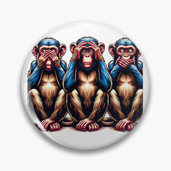 Item preview, Cheeky Monkeys: Covering Up What's Convenient! designed and sold by 0penvimark.