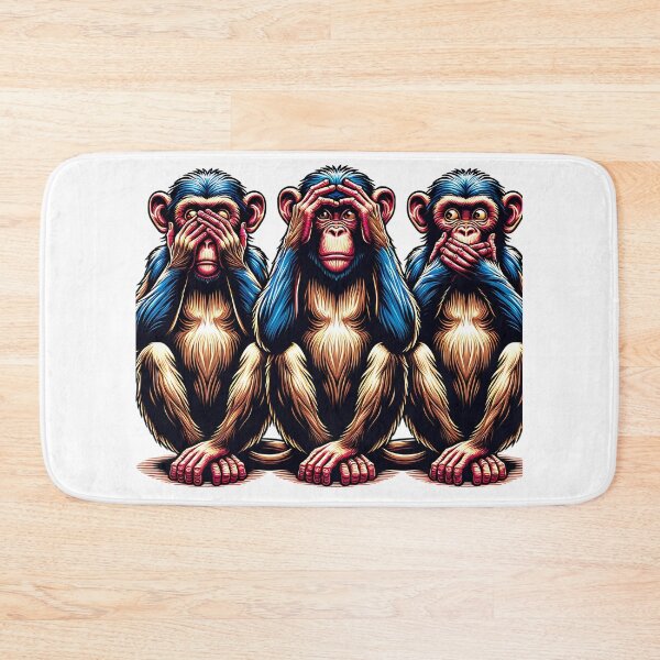 Item preview, Cheeky Monkeys: Covering Up What's Convenient! designed and sold by 0penvimark.