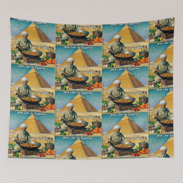 Item preview, Wok Like An Egyptian designed and sold by Rick London Gifts.