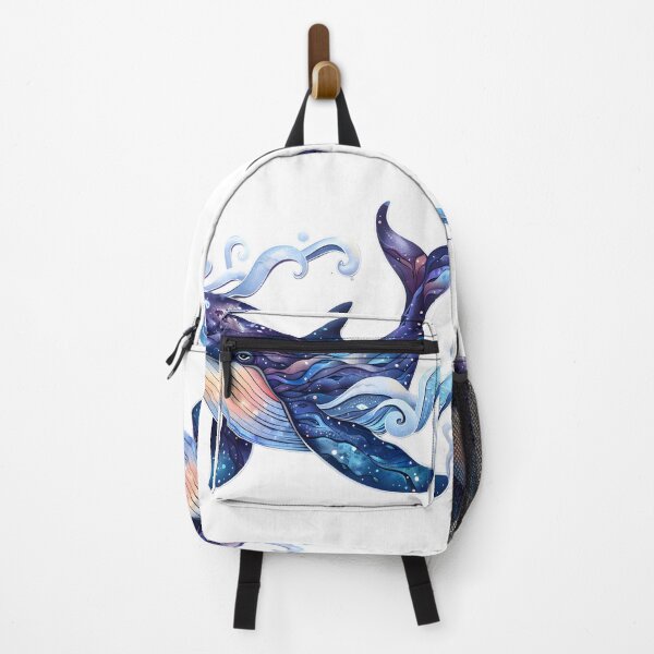 Item preview, Deep Blue Elegance: Minimalist Whale Art designed and sold by AI-Only Creations.