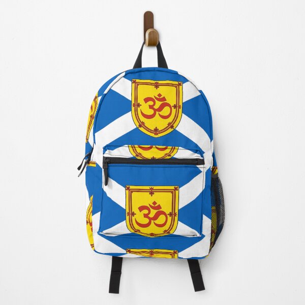 Item preview, Scottish Saltire Flag with Hinduism Symbol Shield (Bratach Saltire na h-Alba le Sgiath Syinduism) designed and sold by JonathanR1994.