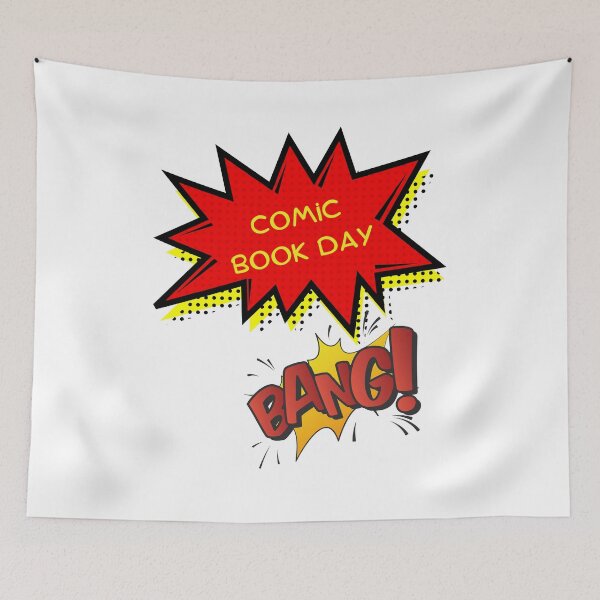 Item preview, Happy Comic Book Day designed and sold by Simo0455.
