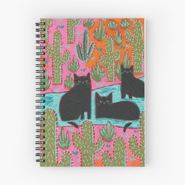 Item preview, Cats Cooling Off In the Desert designed and sold by KilkennyCat Art.