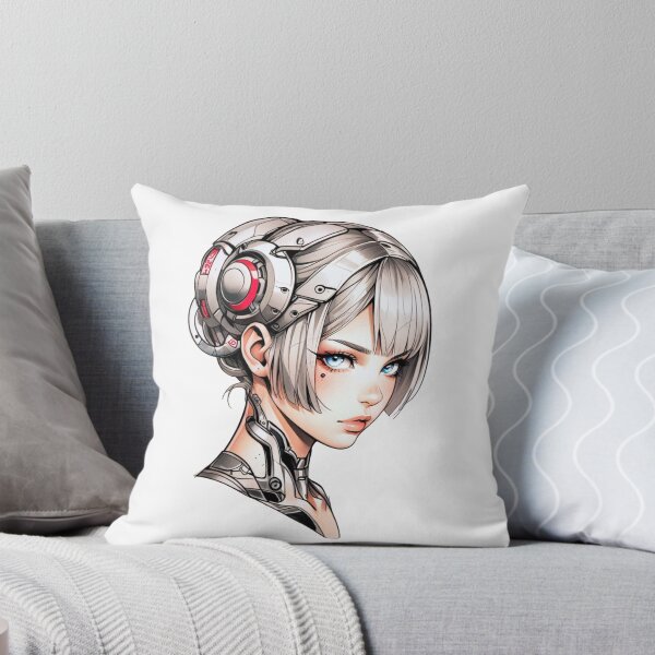 Aperçu de l'œuvre Cyborg Girl créée et vendue par ArtCraftLab.
