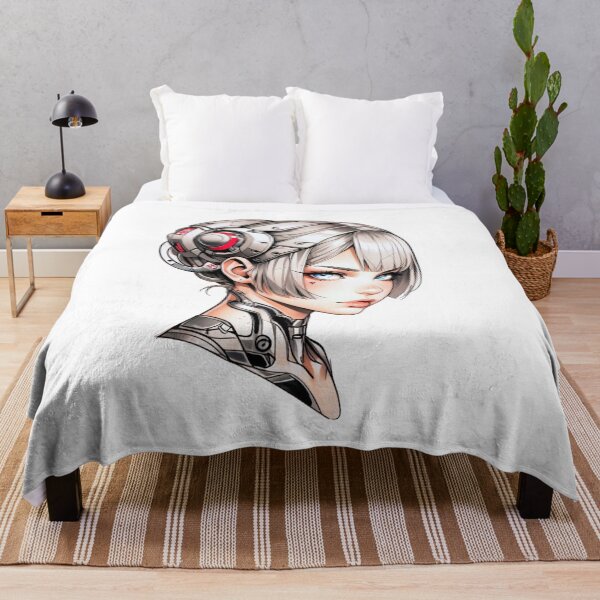 Aperçu de l'œuvre Cyborg Girl créée et vendue par ArtCraftLab.
