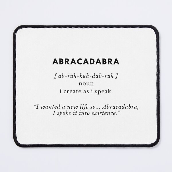 Item preview, Abracadabra designed and sold by NewYouVibes.